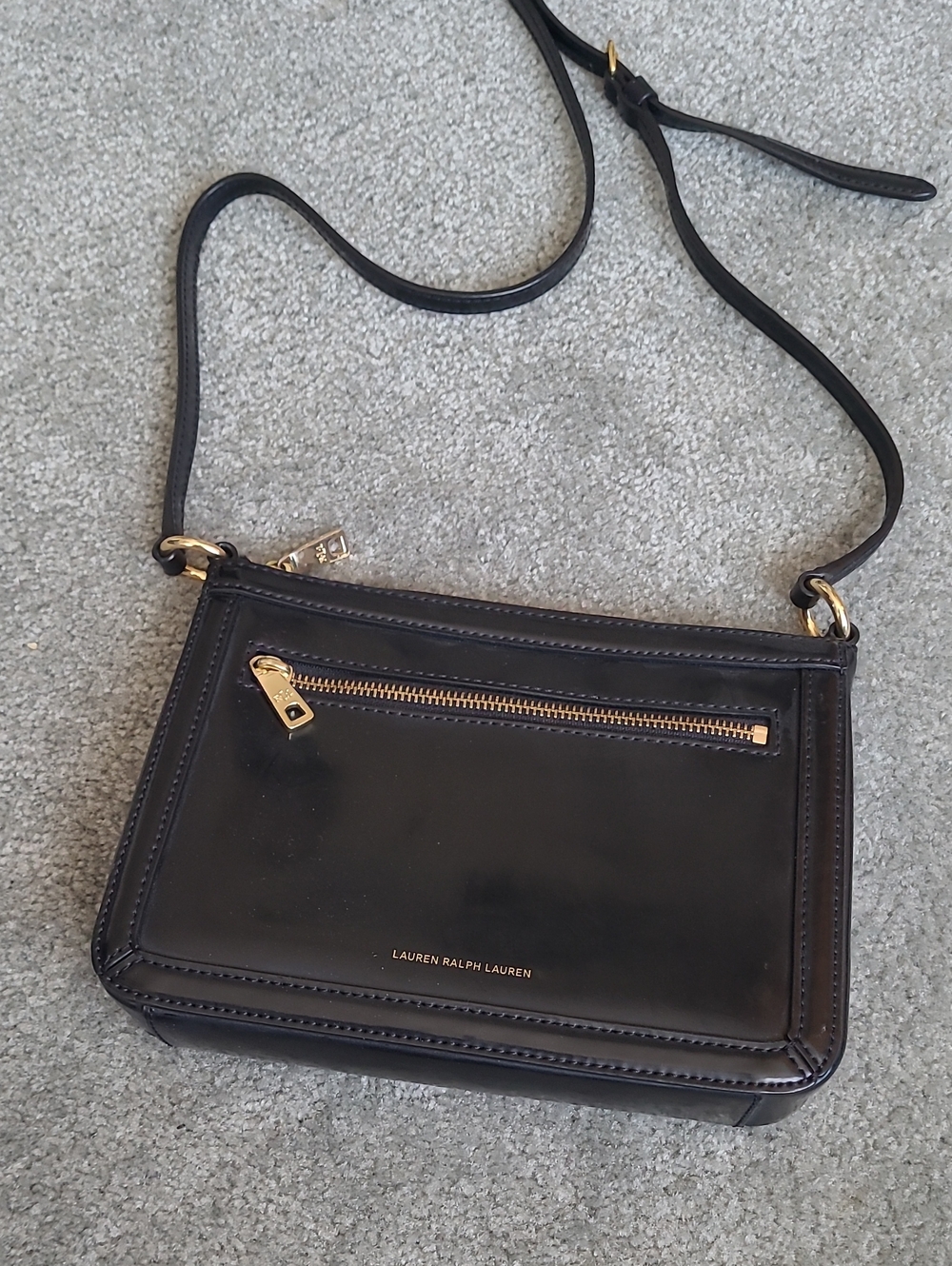 Lauren Ralph Lauren Black  Crossbody